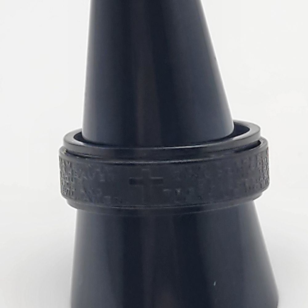 King Will Black The Lord's Prayer Fidget Ring